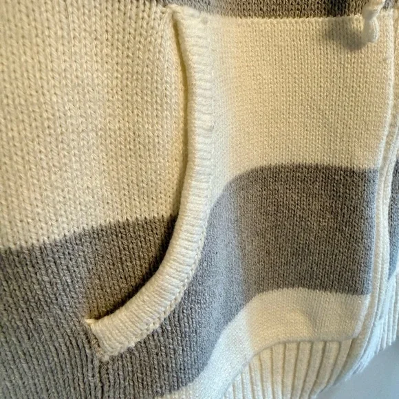 Aeropostale Stripe Rugby Full-Zip Sweater Hoodie & Cami Bundle Women's Size S - Picture 7 of 11